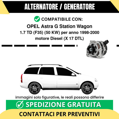 Alternatore opel astra - opel,