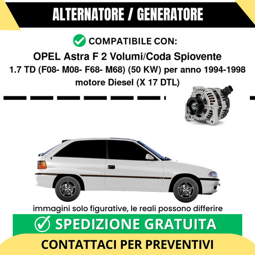 Alternatore opel astra 2 - astra,